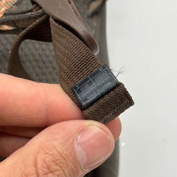 Chaco ZX2 Yampa J105016 Strappy Brown Toe Loop Water Sandals US Women's Size 9 - Picture 10 of 11